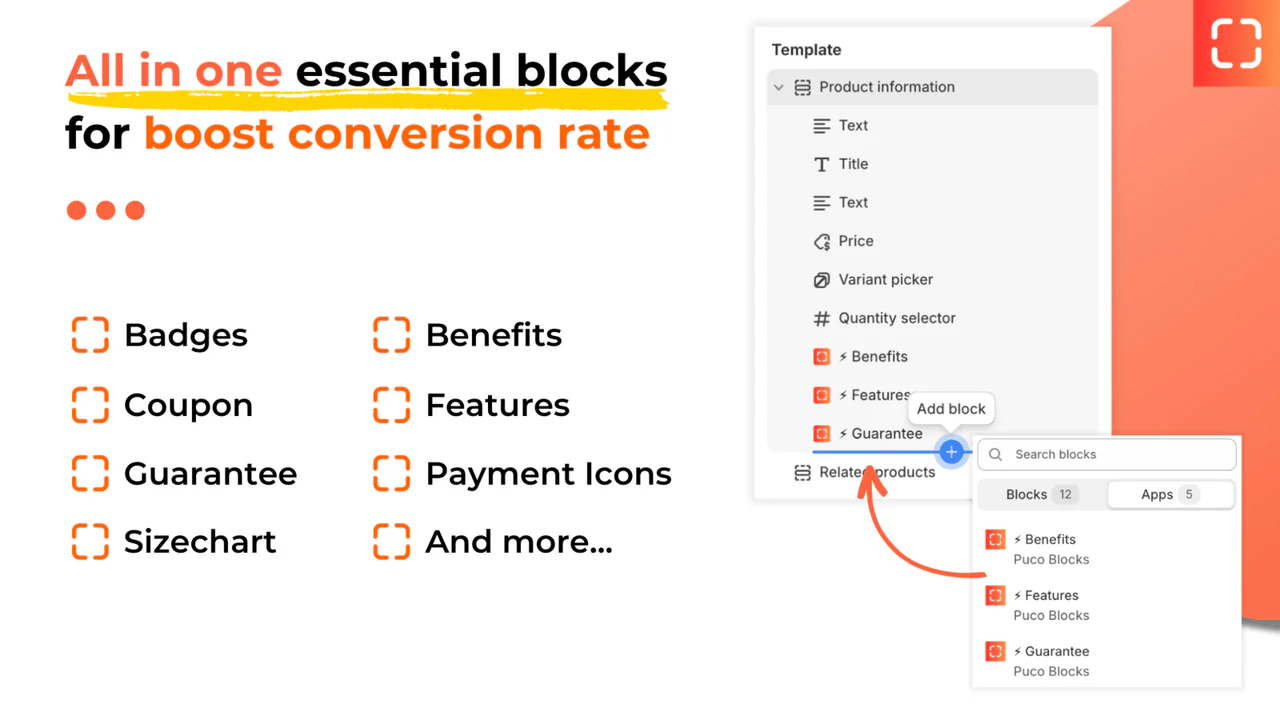 Puco Blocks app preview